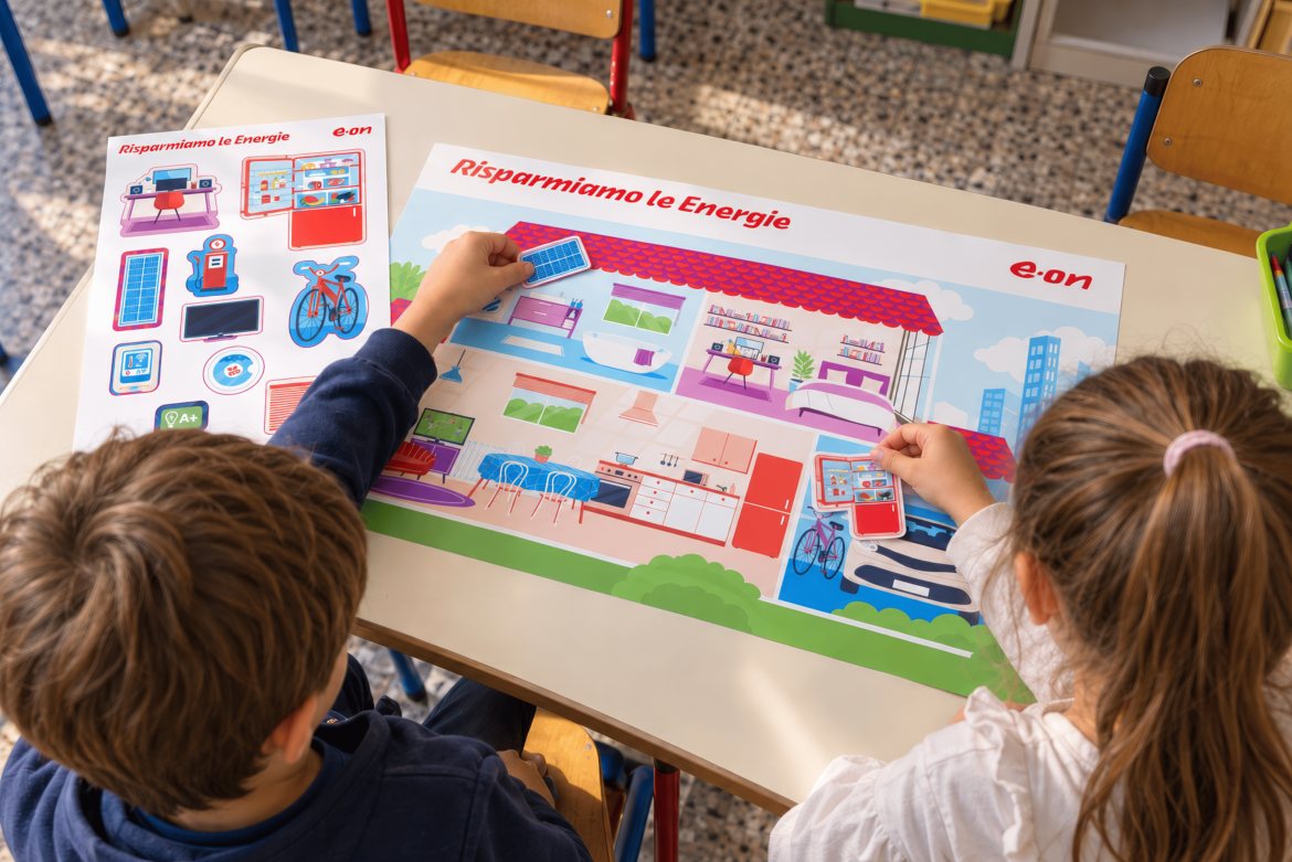 E.ON: il progetto educativo "Risparmiamo le Energie" arriva nelle scuole